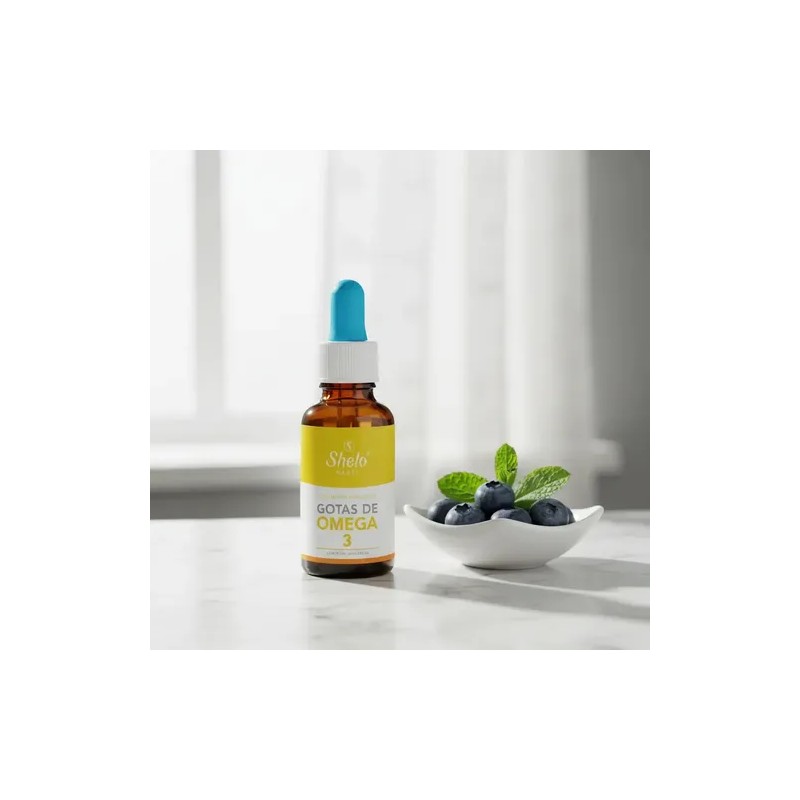 Omega 3 Sheló Nabel Gotas Omega 3 Drops, 30 mL
