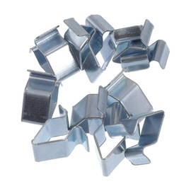 VekAuto 10 Pcs Car Body B-Pillar Trim Panel Clip Compatible for Volkswagen Atlas 2018-2023, Durable Metal Silver Tone Interior Trim Mounting Bracket Clips