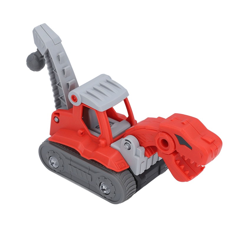 Kids DIY Vehicle Assemble Toy Imagination Development Dinosaur Transformation Car