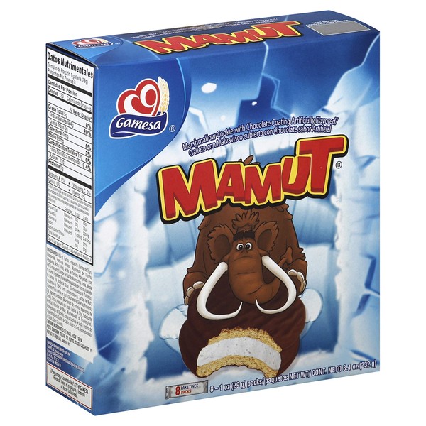 Mamut Marshmallow Cookie With Chocolate Coating