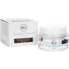 Rachel Moayer Skin RM Anti-aging and Acne Control Perfecting Face Cream AHA 12%. Contains peptides that help produce collagen for anti-aging and hydrating qualities