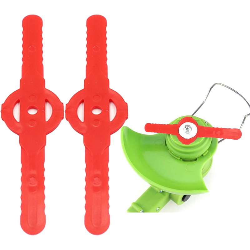 HIXNUG 36Pcs String Trimmer Head Blades Plastic Weed Trimmer Accessory