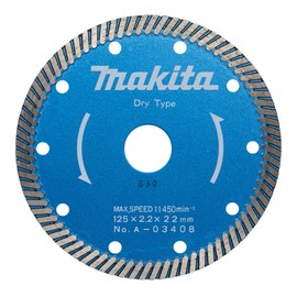 Makita A-03408 Diamond Wheel, Outer Diameter 4.9 inches (125 mm), Wave Type