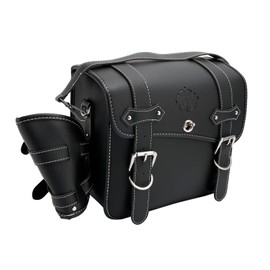 Mad Hornets Quick Release Side Saddlebag Tool Bag Luggage Pouch Storage M-Size For Motorbike