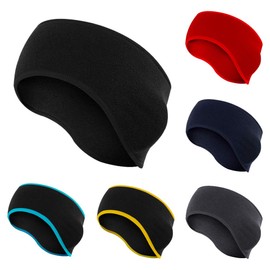 axy Sports Headband Winter Ear Warmer Headband for Jogging Hiking Cycling Cycling Headband Sports Band Ear Protection Headbands Warm Men Women (Black Blue)