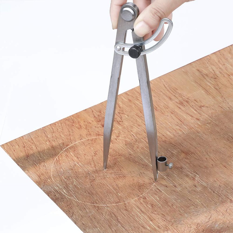 Thursday April Large Pencil Marking Compass Leather Compass Wing Leather