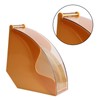 Acrylic Coffee Filter Holder with Lid Fan Shaped Filter Paper