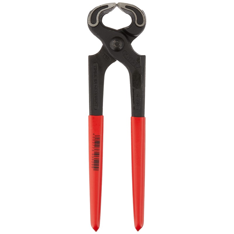 KNIPEX Tools - Carpenters' End Cutting Pliers (5001210),Grips Plastic Coated,
