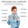 PILCAVE Travel Neck Pillows Adjustable Memory Foam Travel Pillows Chin