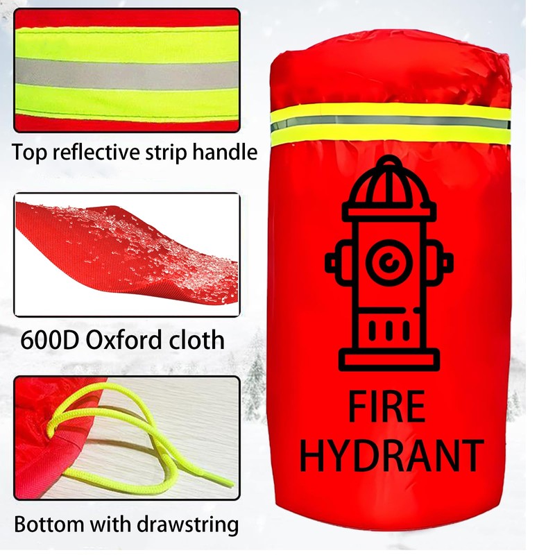 Fire Hydrant Cover Used For Outdoor Fire Hydrant Anti-Freeze Rainproof