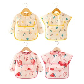 Miracic TN-BFAN Baby Cute 90 Meal Apron, Set of 4