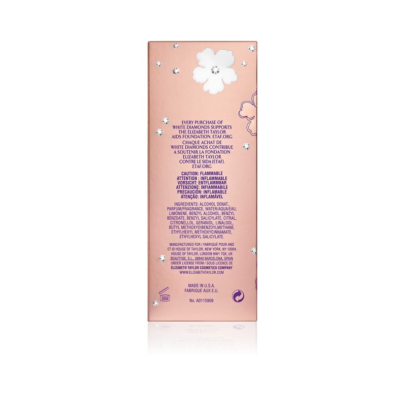 Elizabeth Taylor Women's Perfume, Love & White Diamonds, Eau De