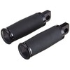 Kijima Bike Parts Foot Pegs Metra Aluminum Billet Glossy Black