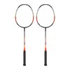 2 Pcs Carbon Fiber Badminton Rackets Ultra Light Adult for