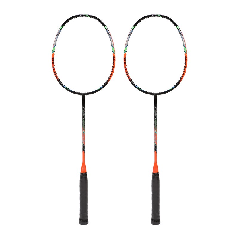 2 Pcs Carbon Fiber Badminton Rackets Ultra Light Adult for