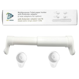 Toilet Paper Holder Extender, Fit Double Rolls,Triple Rolls and Mega Rolls