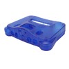 Retro Video Game Console Case Translucent Blue Replacement Protective Shell