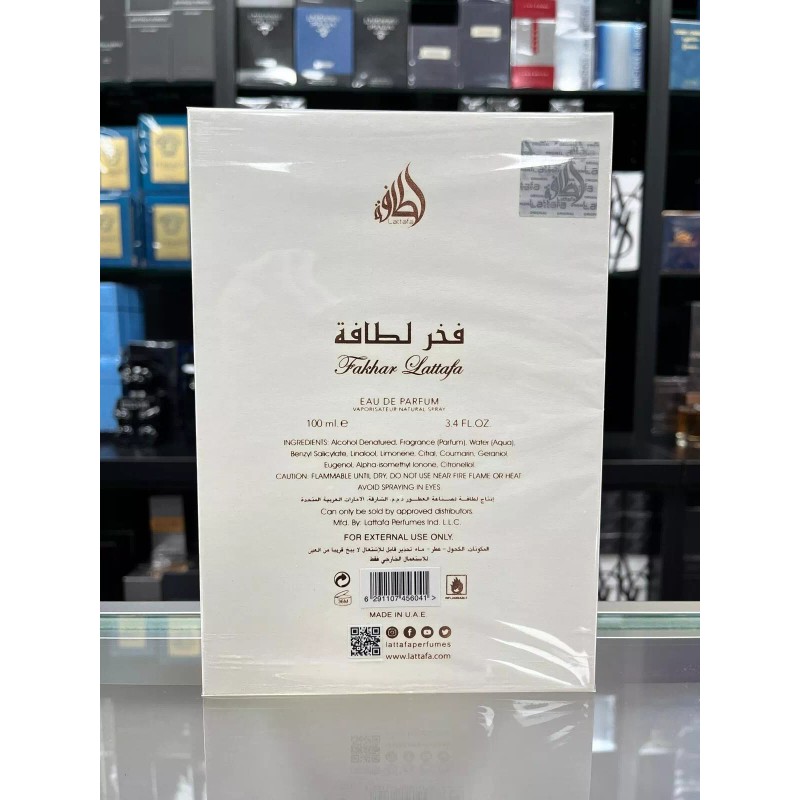 Lattafa Fakhar Eau de Parfum for Women 3.4 fl. oz.