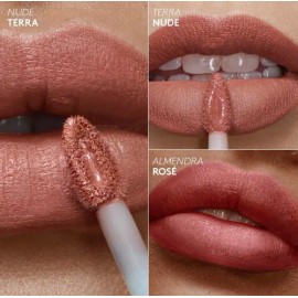 Ésika Set Labiales Hidracolor Mate Nude X3 Edl Navidad                                                                                                