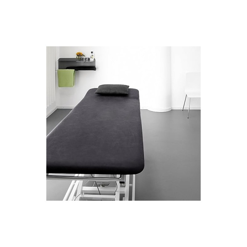 TRAUMSCHLAF Terry Cloth Massage Table Cover Therapy Couch Cover Anthracite