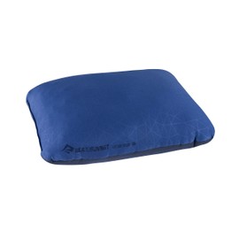 Sea to Summit FoamCore Camping and Travel Pillow, Regular (13.4 x 9.4), Navy Blue