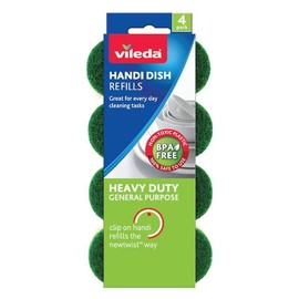 Vileda Handi Dish Heavy Duty Refill 4 Pack