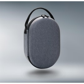 CaseSack Case for Apple Vision Pro, All in one Portable organizing case to Consolidation Apple Vision Pro, Battery Pack and Other Carrying on Items (Dark Gray- All in one case)