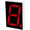 Unbranded 1 Inch 7-Segment Red LED Display Common Anode Large