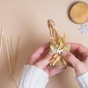 Joejis 120 Pack Bamboo Wooden Dowel Rods - Unfinished Natural