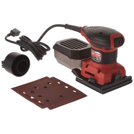 Milwaukee 6033-21 3 Amp 1/4 Sheet Orbital 14,000 OBM Compact Palm Sander with Dust Canister (2 Sheets of Sandpaper Included)