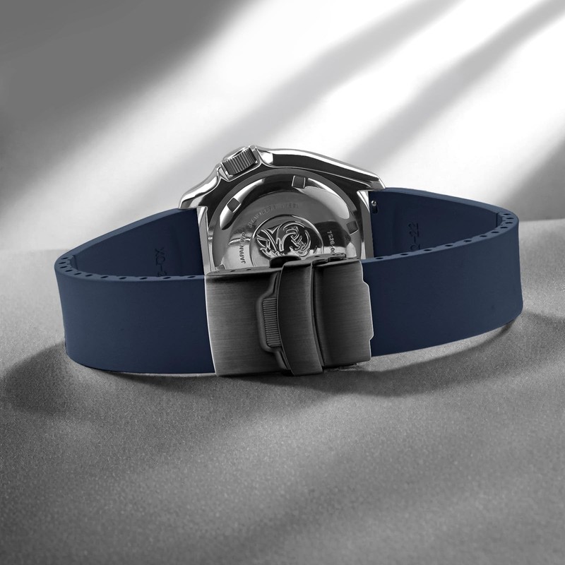 ULLCHRO Fluororubber Watch Strap - Fast Release Cut-to-Size 18mm 19mm