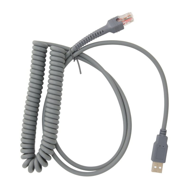 Barcode Scanner Cable ABS 3 Meters USB Scan Cable for