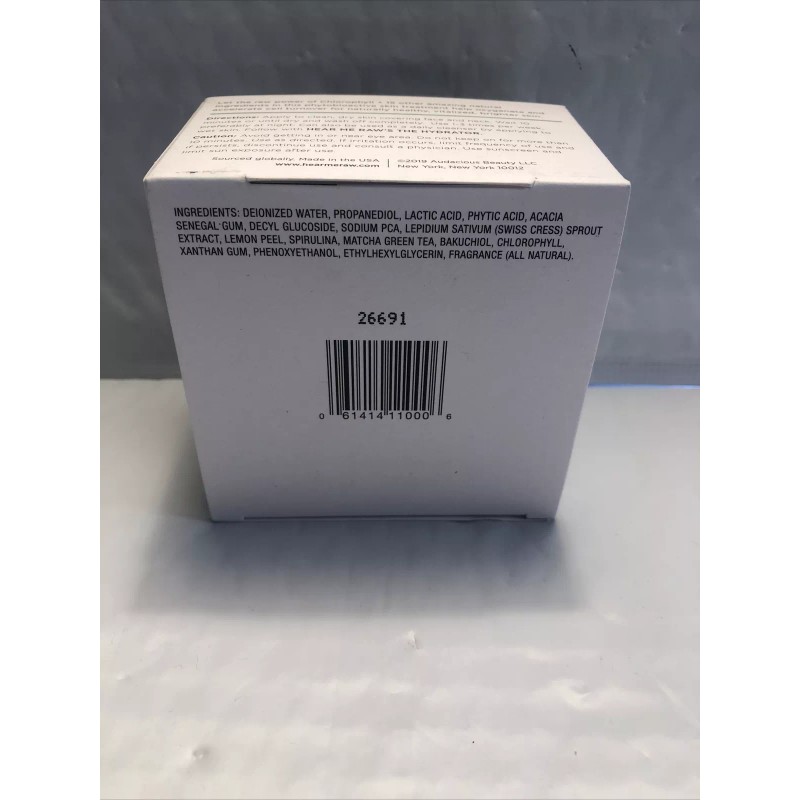 PLUS Hear Me Raw The Brightener With Chlorophyll+