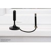 Ultra Thin SMA Window Feed-Through - SMA Female to SMA