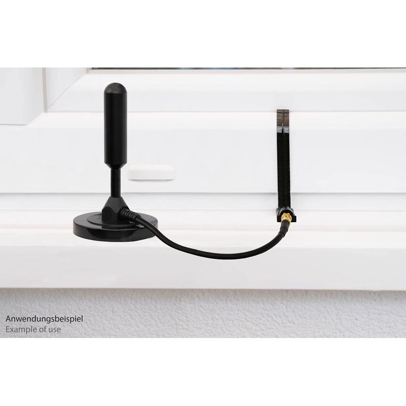 Ultra Thin SMA Window Feed-Through - SMA Female to SMA