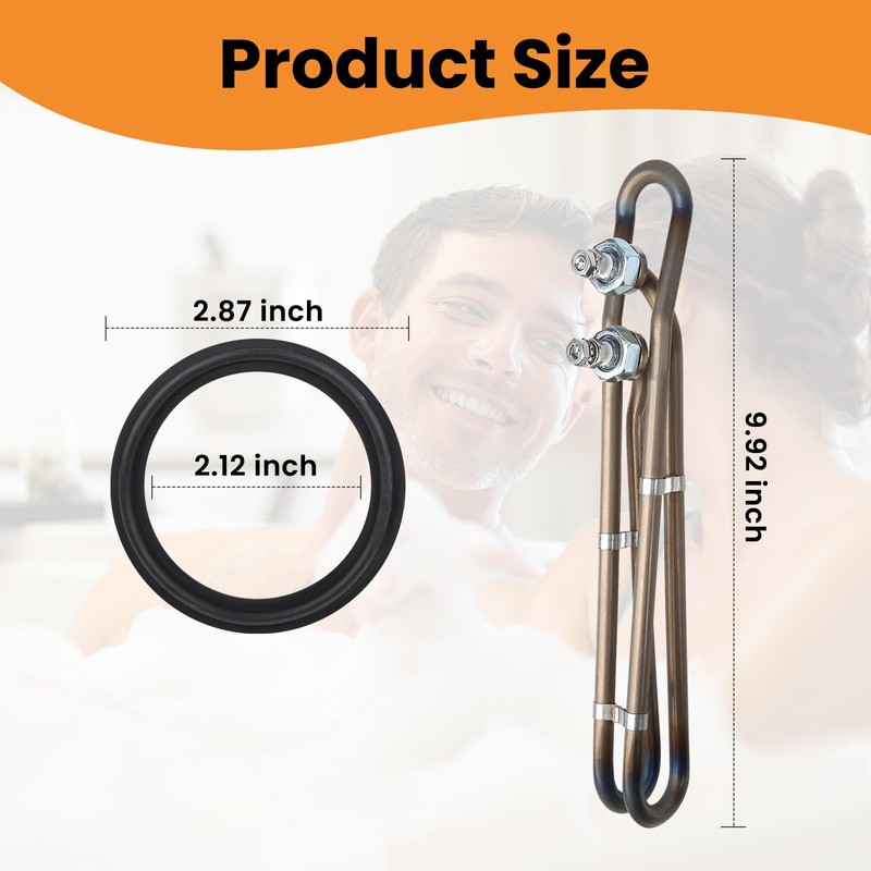 Xzionh 5.5kw 240v Hot Tub Heater Element for Balboa Spa