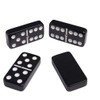 Silverman & Co. Double 6 Large Black Domino Set -