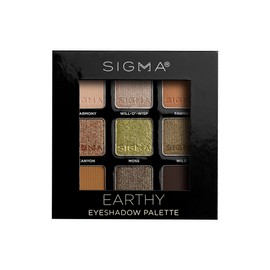 Earthy Eyeshadow Palette by Sigma Beauty for Women - 0.032 oz Eye Shadow