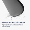 kwmobile Neoprene Glasses Case in Black - Soft Case for