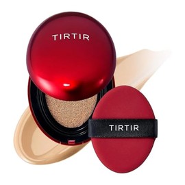 TIRTIR – Mask Fit Red Cushion 18 g – TONO 27N CAMEL – Base de maquillaje de alta cobertura cushion – larga duración hasta 72 h – acabado satinado – ligera y transpirable