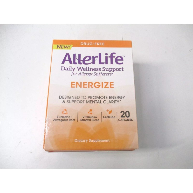 AllerLife Energize Daily Dietary Supplements & Energy Support 20ct. -