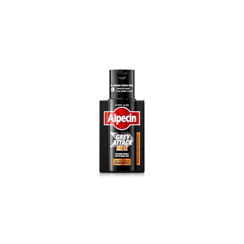 Alpecin Grey Attack MAX Caffeine & Colour Shampoo 1 x