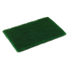 Cellucap Medium Duty Scouring Pad, 6 X 9, Green, 10 Per Pack, 6 Packs/Carton, New