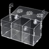 Fish Breeding Box, Acrylic Fish Isolation Box,Fish Separator for Aquarium,
