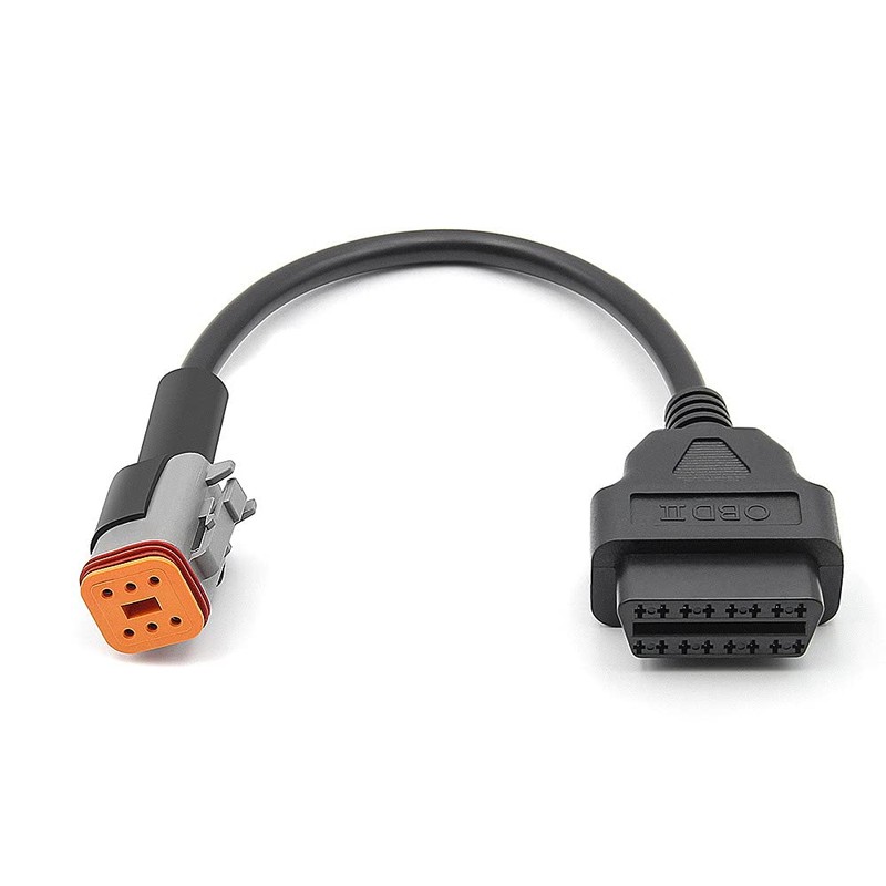 eMoto Solution eMoto Universal 6-Pin to 16-Pin OBD2 Motorcycle Diagnostic