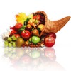 Thanksgiving Table Centerpiece Cornucopia Fall Centerpiece for Tables with Inspirational