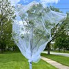2 Pcs Fruit Tree Netting with Zipper & Drawstring, 6ft