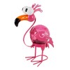 YELENEW Flamingo Solar Lights Outdoor,Pink Flamingos for Yard Outside Decor