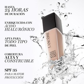 Lancôme Teint Idole Ultra Wear – Base de Maquillaje Mate, Cobertura Completa y Transpirable, Acabado Mate Natural, con Vitamina E, Ácido Hialurónico, 