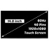 HOULISE Replacement for HP Zbook Firefly 14 G7 G8 LCD